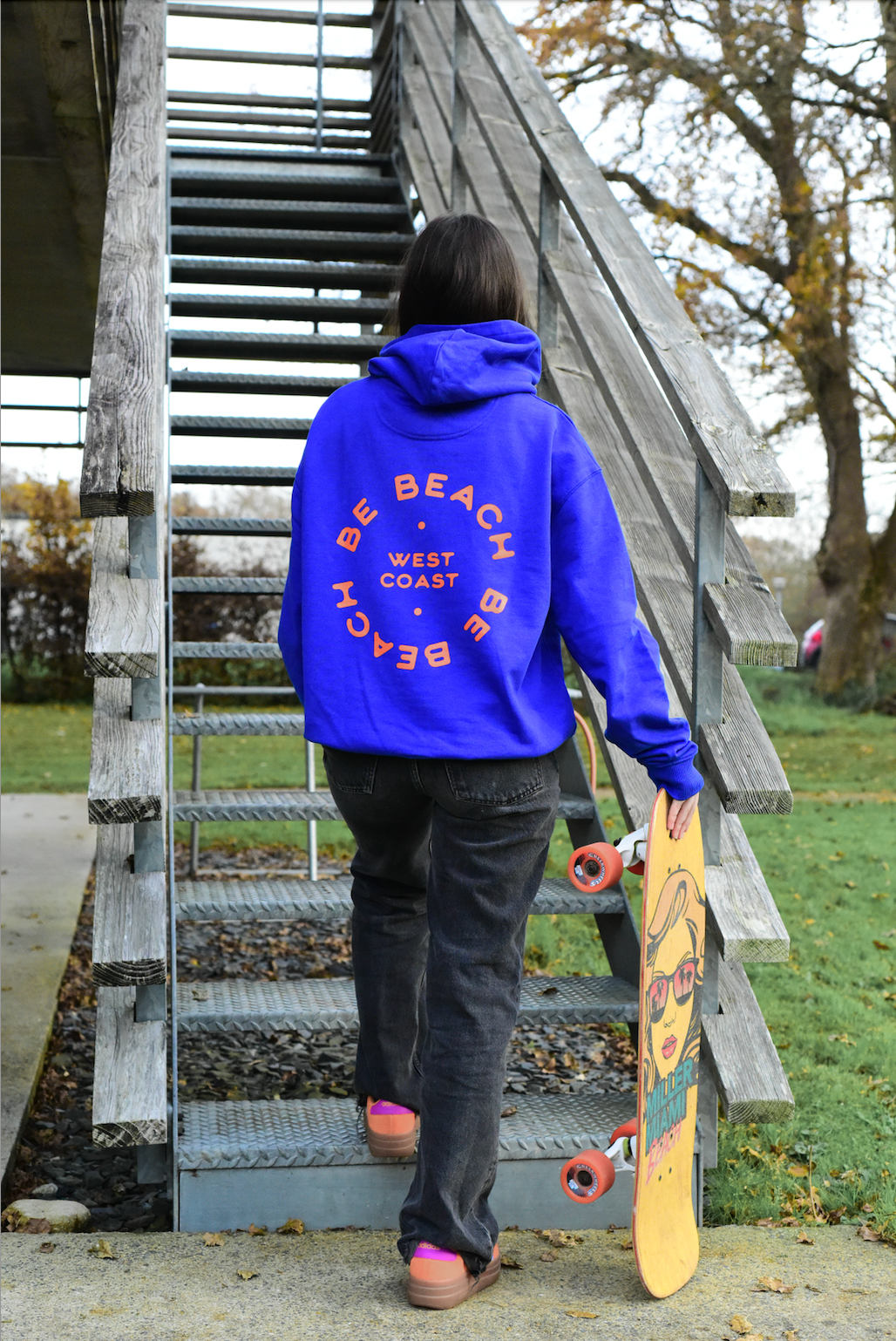 Hoodie Be Beach WEST COAST