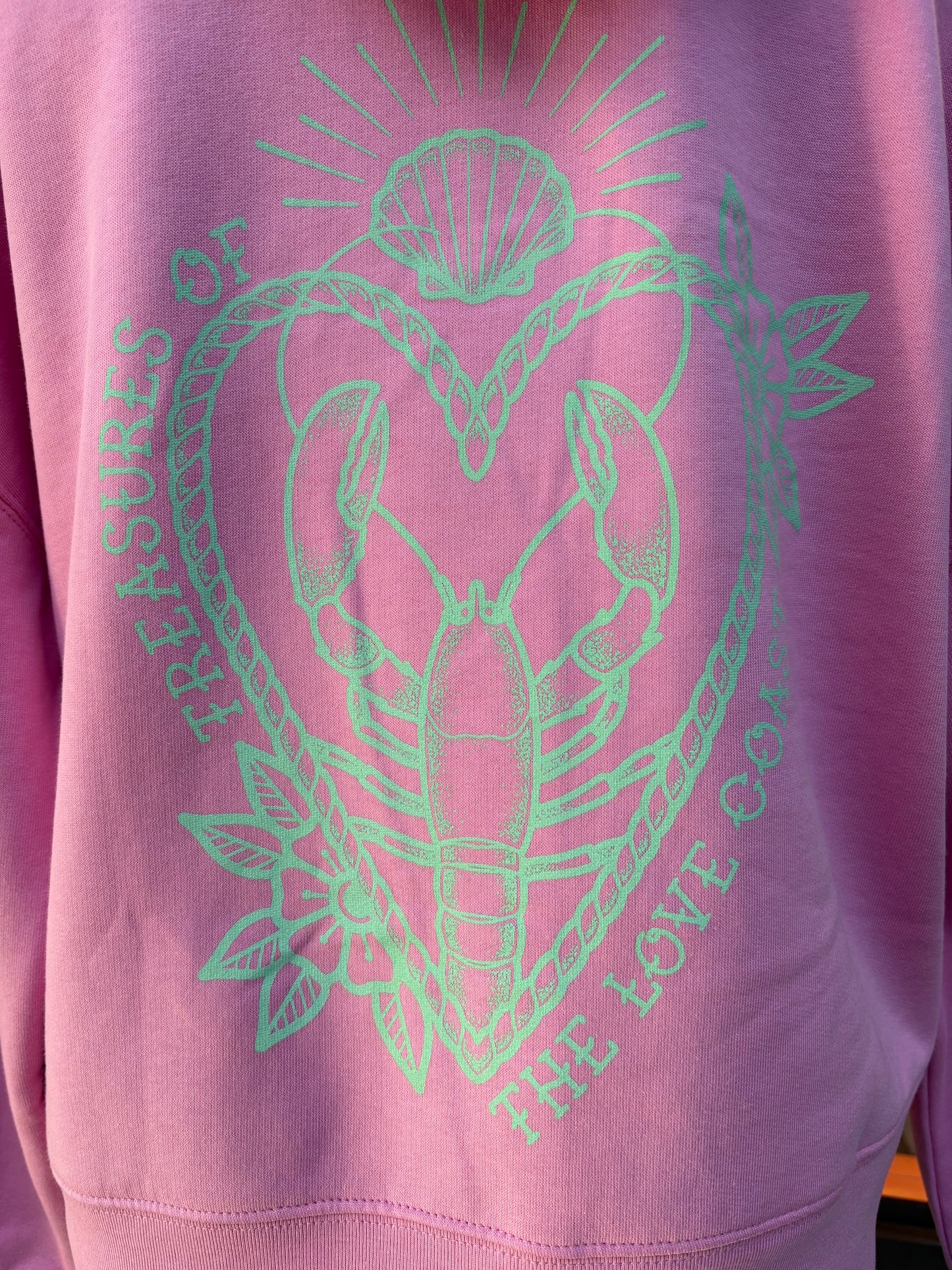 Sweat à capuche femme HOMARD