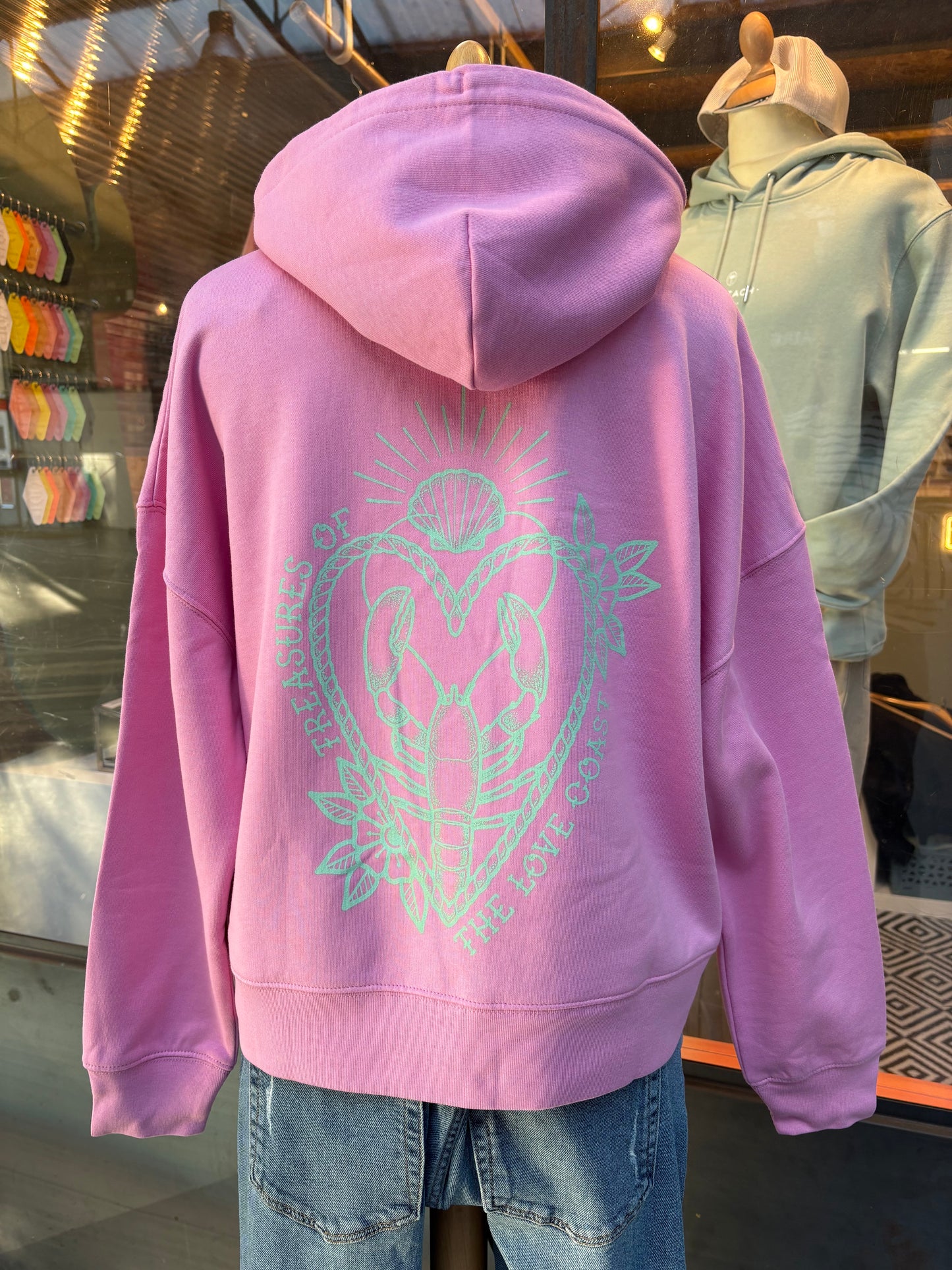 Sweat à capuche femme HOMARD