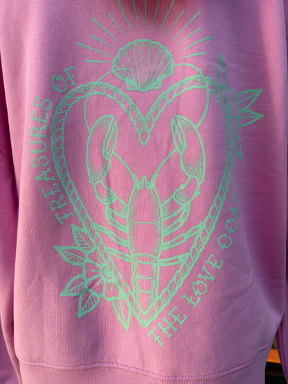 Sweat à capuche femme HOMARD