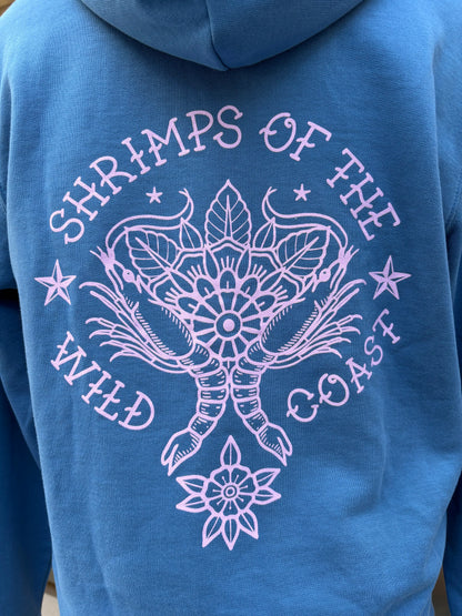 Sweat à capuche unisexe SHRIMPS