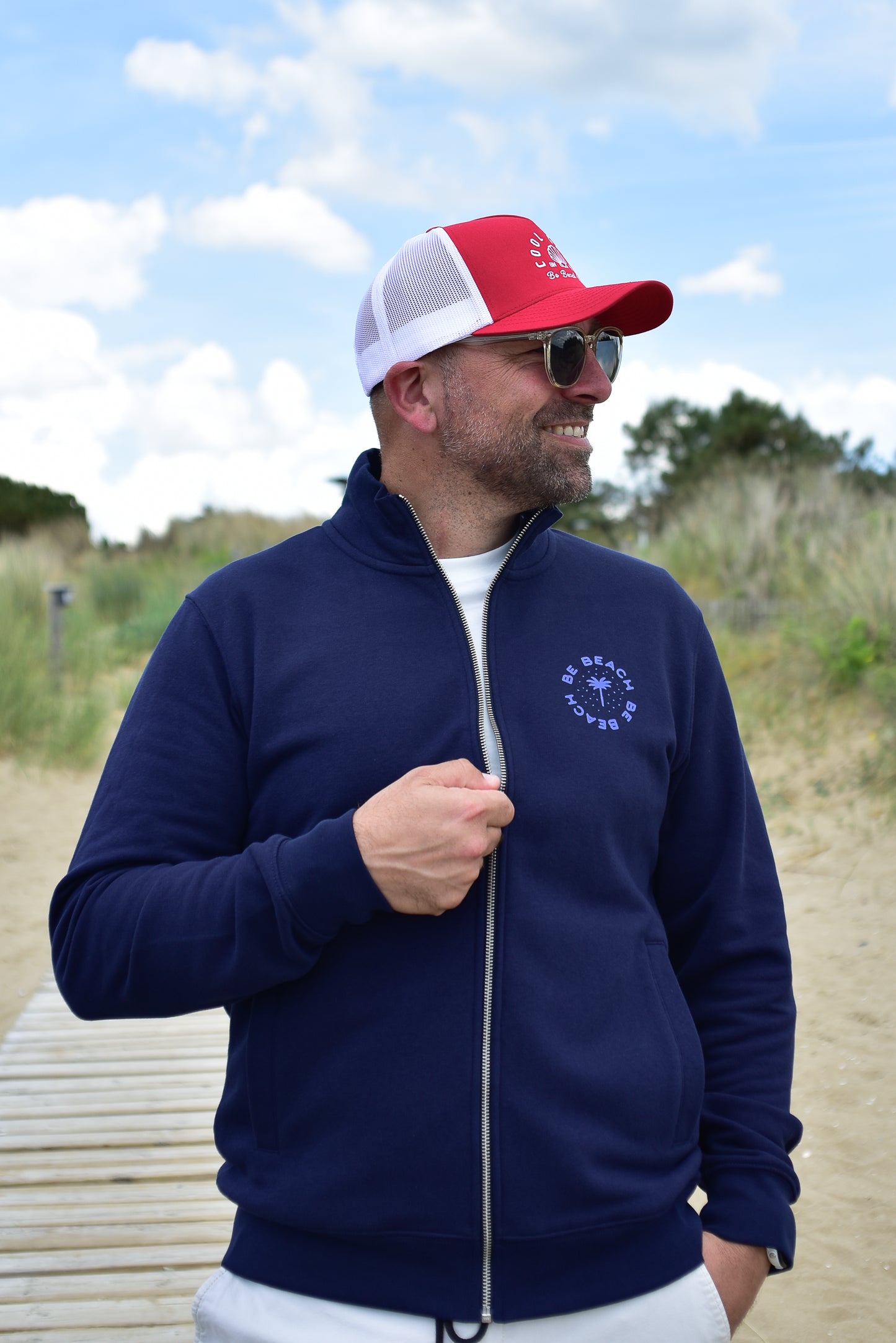 Veste unisexe zippée FLOW